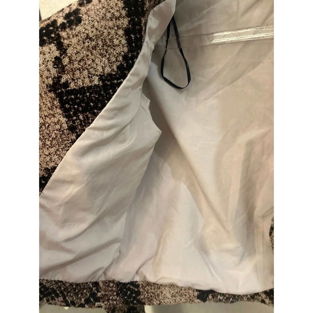 H&M brown snakeskin
